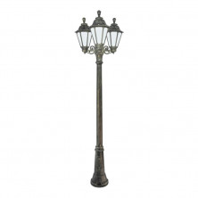 Уличный фонарь Fumagalli Gigi Bisso/Rut 3L E26.156.S30.BYF1R