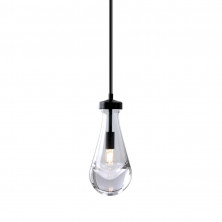 Подвесной светильник DeLight Collection Raindrop MT9093-1H black brushed gold