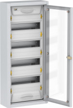 Корпус металлический ЩРн-48 прозрачная дверь TITAN 5 IP31 УХЛ3 IEK MKM16-N-048-31-Z-U