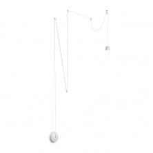 Подвесной светодиодный светильник Ideal Lux Tall SP1 Small Bianco 196794