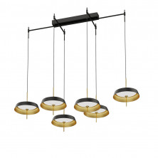 Подвесная люстра DeLight Collection MD18001061-6B  black/gold