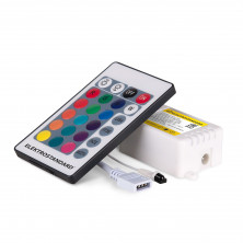 Контроллер для светодиодных лент RGB c ПДУ 12V (ИК) IP20 LSC 014