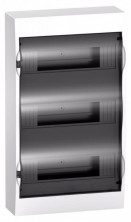 Бокс навесной 36М белый прозрачная черная дверь City9 Systeme Electric EZ9E312S2SRU