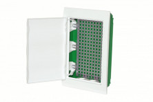 Мультимедийный бокс в нишу 36М белый City9 Systeme Electric EZ9E312P2FIT
