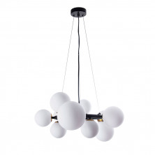 Подвесная люстра Arte Lamp Gemini A2243SP-10BK