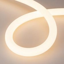Светодиодная герметичная лента Arlight MOONLIGHT-SIDE-A336-D40mm 24V Warm2700 360deg (15 W/m, IP65, 2835, 5m, wire x1) 039320