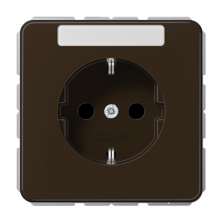 Розетка штепсельная Schuko Jung CD1520BFKINABR