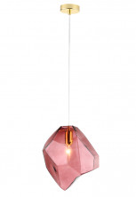 Подвесной светильник Crystal Lux NUESTRO SP1 GOLD/PINK