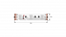 Светодиодная лента LUX RGB SMD-5050, DSG560-12-RGB-33