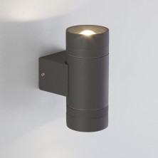 Sokar графит уличный настенный светодиодный светильник 1605 TECHNO LED