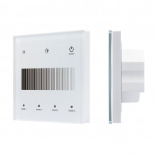 Сенсорная панель Arlight SMART-DALI-301-11-1G-4SC-DIM-IN White (BUS/24V, Touch, 2.4G) 046549