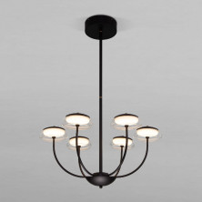 Люстра на штанге Eurosvet Fungo 50388 LED черный a068861