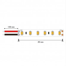 Светодиодная лента Favourite 24В SMD2835 14,4Вт/м 3000K 5м IP65 2001-31465