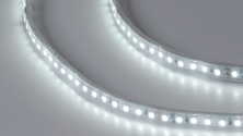 Светодиодная лента 3528, 120 LED/м, 9,6 Вт/м, 24В , IP66, Цвет: Холодный белый, SWG3120-24-9.6-W-66-M