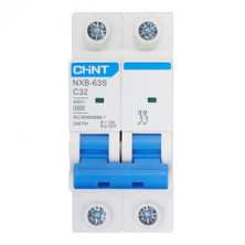 Автоматический выключатель CHINT NXB-63S 2P 32А 4.5kA 400В х-ка C (R) 296791