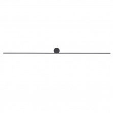 Настенный светильник Nowodvorski Spin Led L Black 10622