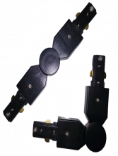 Коннектор поворотный Elvan Kon-R-BK-2Line