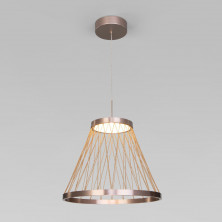 Подвесной светильник Eurosvet Cesta 40016/1 LED коричневый a069283