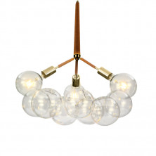 Подвесная люстра DeLight Collection 9087/3 brown
