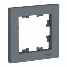 Рамка Systeme Electric Atlas Design на 1 пост, грифель ATN000701