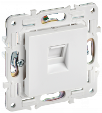 SKANDY Розетка компьютерная RJ45 кат.5E SK-K01W арктический белый IEK