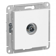 Розетка TV Schneider Electric Atlas Design оконечная, белая ATN000191