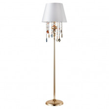 Торшер Crystal Lux Mercedes PT1 Gold/Color