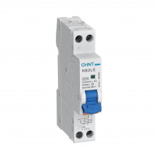 Дифференциальный автомат АВДT CHINT NB2LE 1мод. 1P+N 6kA х-ка C 16А тип А 30mA (R) 689007